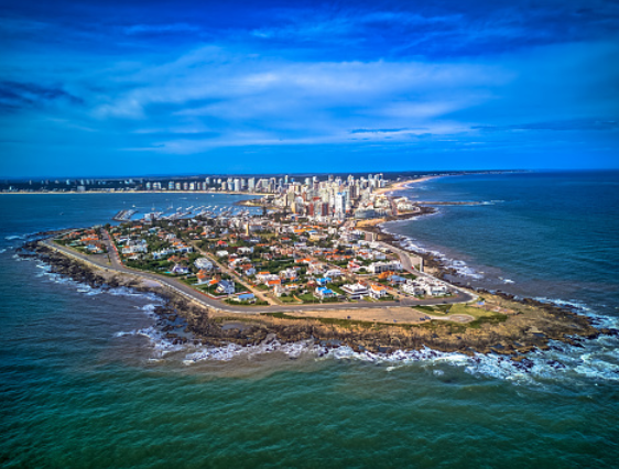 Punta del Este coastline
